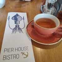 Honeybush & rooibos tea at Pier House Bistro in Beaumaris