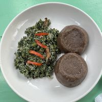   at Loving Hut in Cotonou