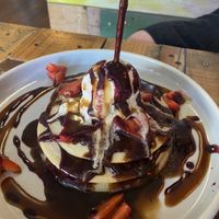 Pancakes at Nagev in Evandale