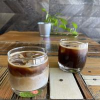 Iced coffee  at Nagev in Evandale