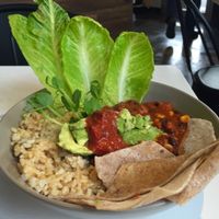 Burrito bowl at Mr Black Juicery in Berwick