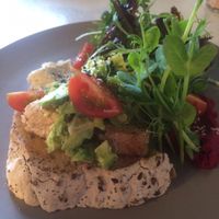 Avocado on toast  at Mr Black Juicery in Berwick