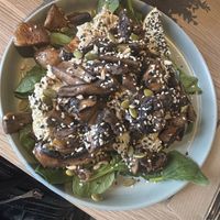 Mushroom toast  at Mr Black Juicery in Berwick