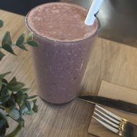 Cherry ripe smoothie  at Mr Black Juicery in Berwick