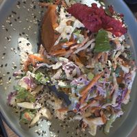 The nutrition plate  at Mr Black Juicery in Berwick