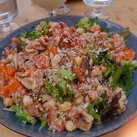 Salad at Ateliê 47 in Silves