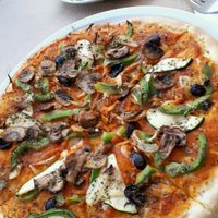 vegan Pizza  at Ateliê 47 in Silves