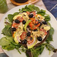 Raw pizza at Paradise Plantbased in North West London