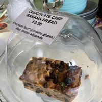 Banana bread. Gave this a miss as it looked a bit dry   at Paradise Plantbased in North West London