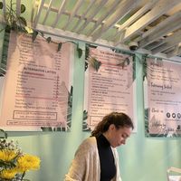 Coffee is by Girls who Grind at Paradise Plantbased in North West London
