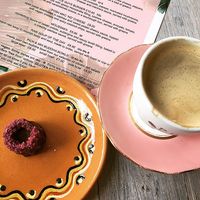 Coffee & truffle time... at Paradise Plantbased in North West London