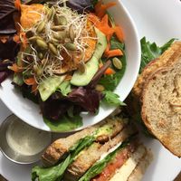 Big ol' clubhouse  at Grow Your Roots Cafe in Ottawa