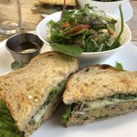 Tuna sandwich  at Grow Your Roots Cafe in Ottawa