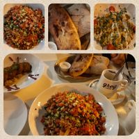 Great dishes! at Greg Cafe in Tiberias