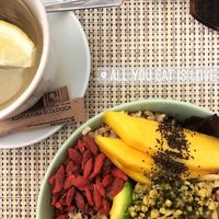 Japanese bowl at All You Eat is Love in Barcelona