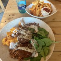 filling, fresh, delicious ! at All You Eat is Love in Barcelona