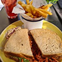 Vegan BLT sandwich at Pico Lounge in Glossop