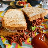 BLT (looks like the vivera bacon? it was decent) at Pico Lounge in Glossop