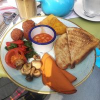 Vegan breakfast at Pico Lounge in Glossop