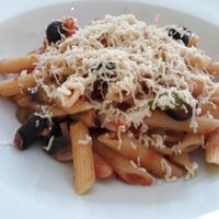 Vegan pasta... Mmmmm at Pizzeria Pasta Da Nando in Perpignan