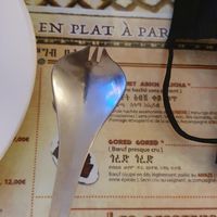 Found this spork cute lol at Menelik in Paris