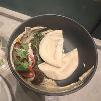 falafel  at EVO Restaurant and Bar in Portland