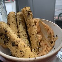 Chickpea fries at EVO Restaurant and Bar in Portland