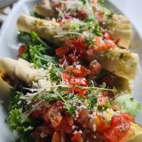 Flautas at De Aca in San Jose