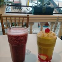 Del Moro y Cherry Matcha at De Aca in San Jose