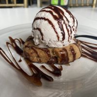 Cookie and Ice Cream  at De Aca in San Jose