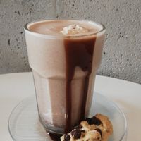 Chocolate chips cookies Milkshake  at De Aca in San Jose