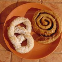 Baked goods at Dharma's Cake in Rome