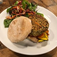 Burger  at Peckish Cafe in Ennis