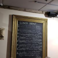 Lunch menu at the Peckish cafe, Ennis, Ireland. at Peckish Cafe in Ennis