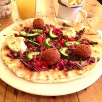 Flatbread at Faro Lounge in Lichfield