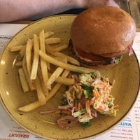 Beyond Cheese Burger at Faro Lounge in Lichfield