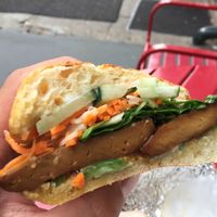 Tofu Bahn Mi at Cafe Square One  in Philadelphia