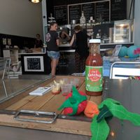 Veg'd Organics Veggie Ketchup at Blondie's Vegan at Blondie's Vegan in Boynton Beach