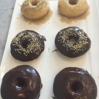 Our organic gluten free baked donuts.  at Blondie's Vegan in Boynton Beach