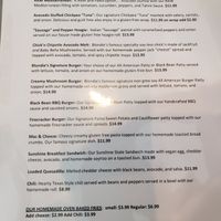 New menu at Blondie's Vegan in Boynton Beach