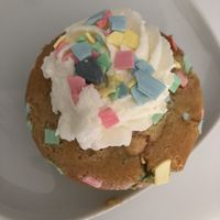 Funfetti Cupcake  at Blondie's Vegan in Boynton Beach