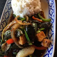 Ginger Jay Tofu at Bangkok Happy Bowl in Koloa