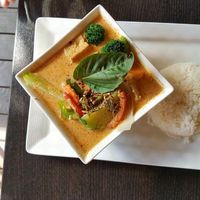 vegan curry at Bangkok Happy Bowl in Koloa
