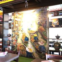Bangkok art- floating market at Bangkok Happy Bowl in Koloa
