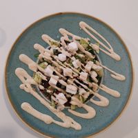 feta salad at Vegan Kiosk in Bratislava