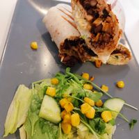 burrito at Vegan Kiosk in Bratislava
