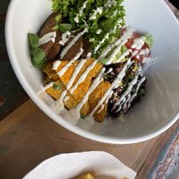 Buddha bowl  at Vegan Kiosk in Bratislava