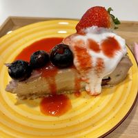 Blueberry Cheesecake   at Vegan Kiosk in Bratislava