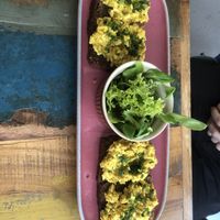 Wanna be egg   at Vegan Kiosk in Bratislava