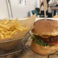 Kej-Ef Si Burger   at Vegan Kiosk in Bratislava
